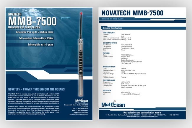 NovaTech product sheet